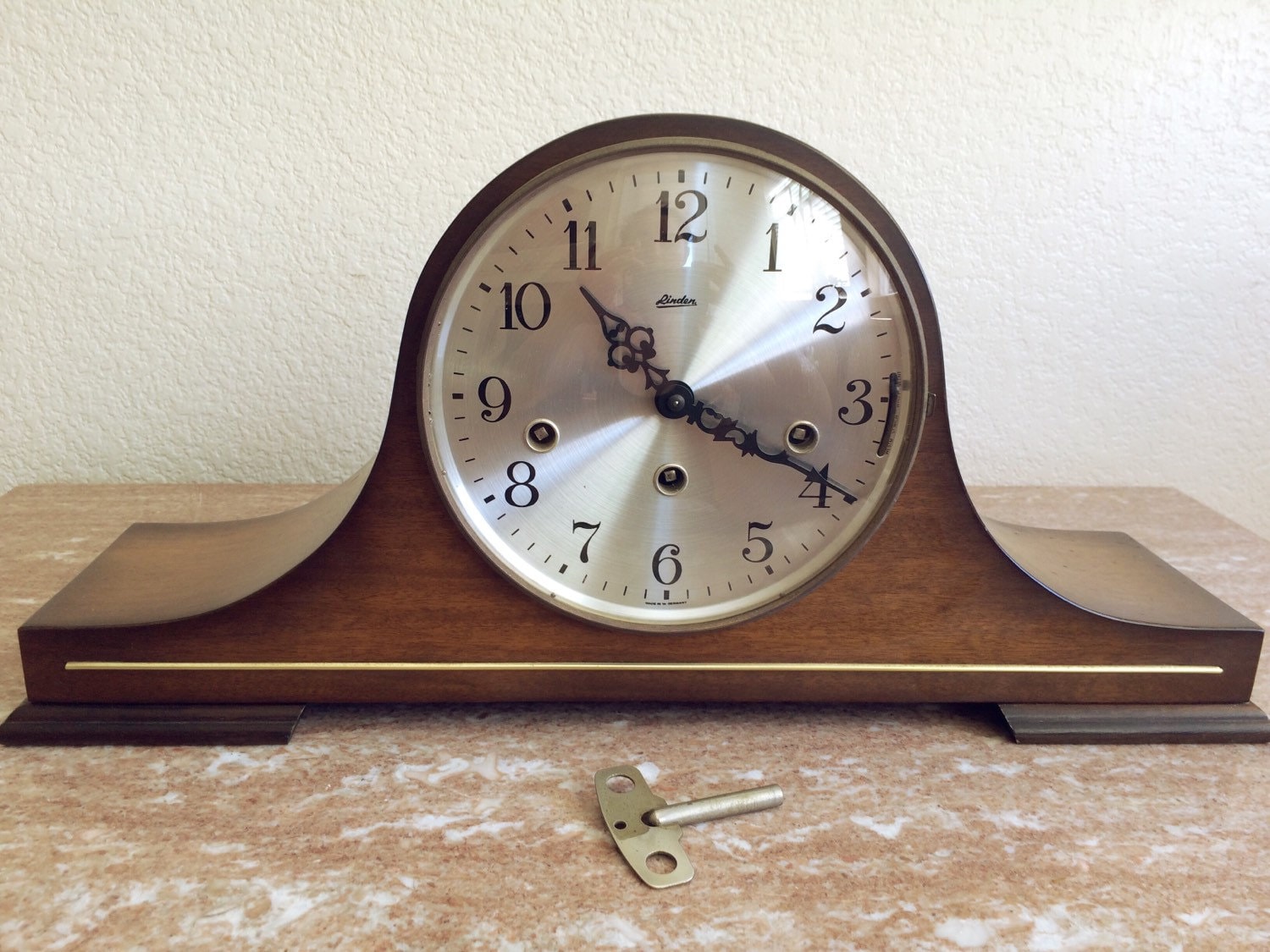 SALE Linden westminster mantel chime clock with by seasonofchange
