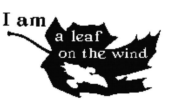 i am a leaf on the wind