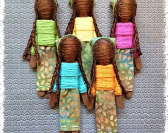 Worry Doll - African Pride Worry Doll
