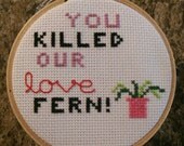 Items similar to Movie Quote Cross Stitch - How To Lose A Guy In Ten