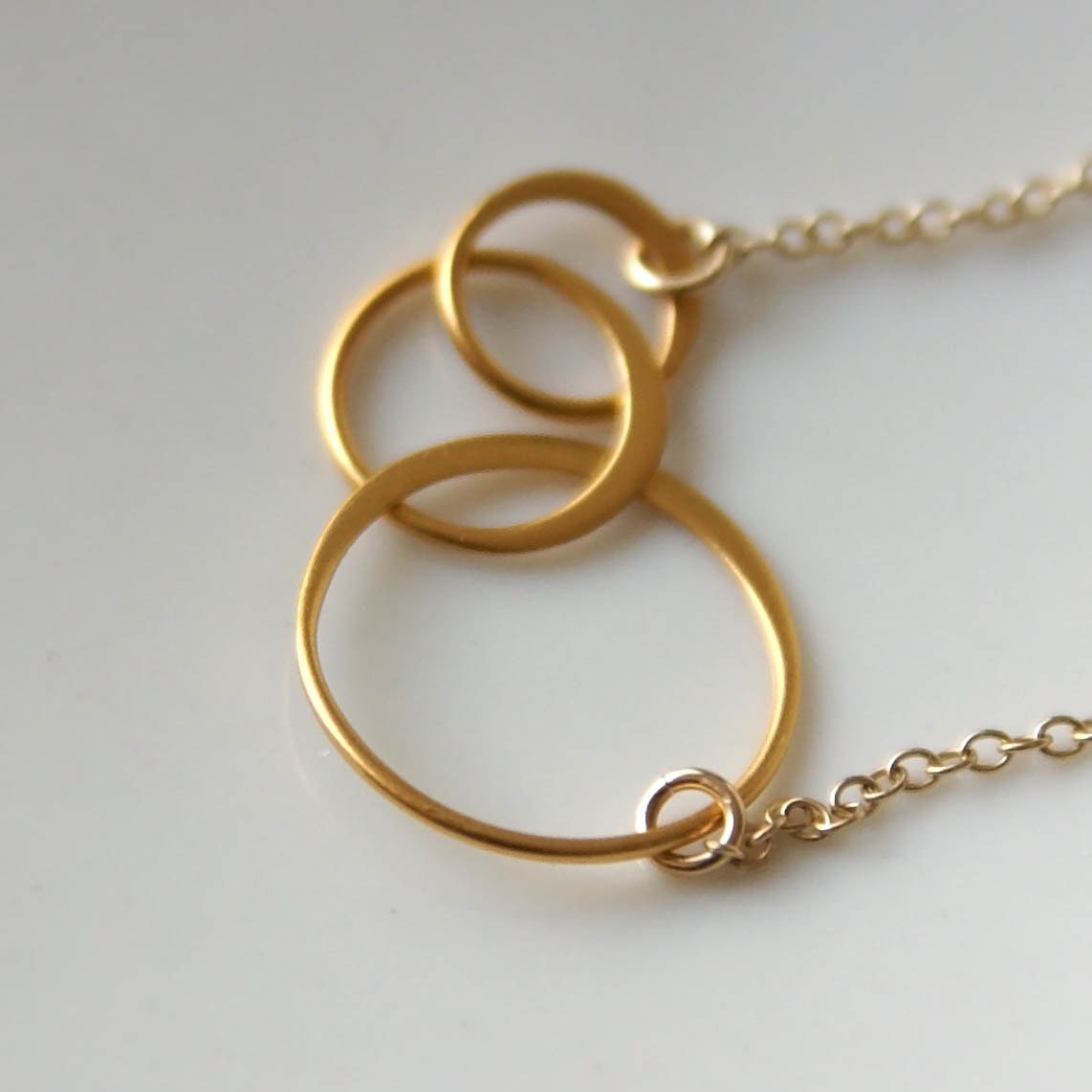 Crescent Necklace Gold-filled or Sterling Silver by ShihoJewelry