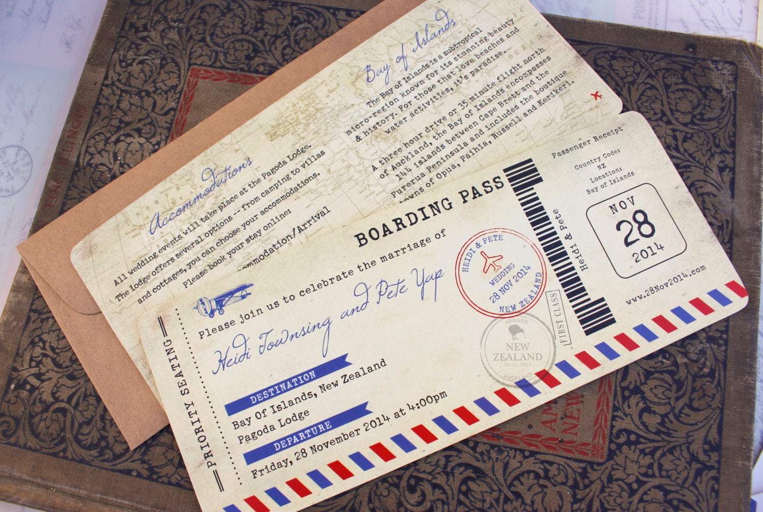 Vintage Boarding Pass 1