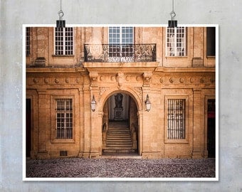 Aix en Provence France travel photography window photograph France wall art French home decor architecture photo