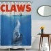 CLAWS Shower Curtain JAWS Sloth Printed in USA by sharpshirter