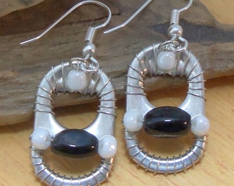 Ann-Made Pop Top Earrings - Licorice