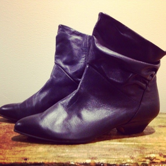 ankle boots vintage look