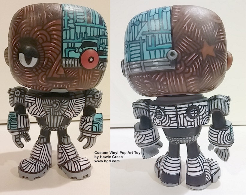 funko pop art style