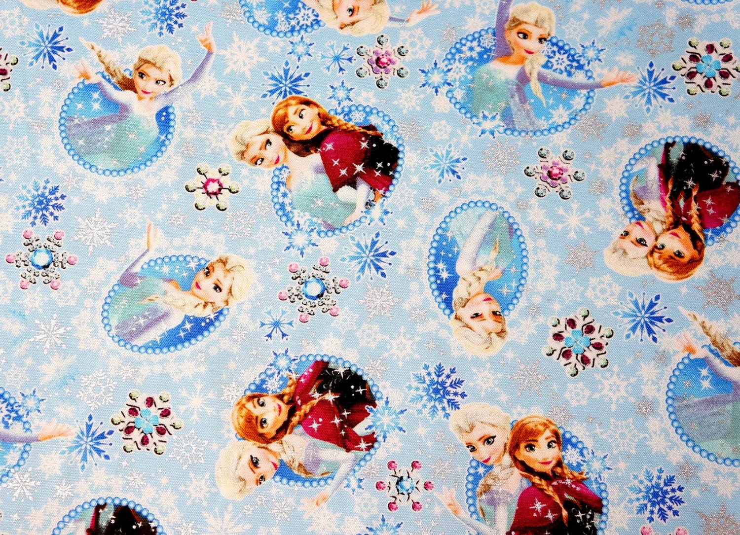 Disney Frozen Fabric Princess Anna Princess Elsa Olaf 50 cm