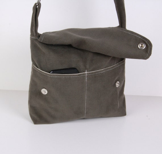 Messenger bag Shoulder bag cross-body olive green with