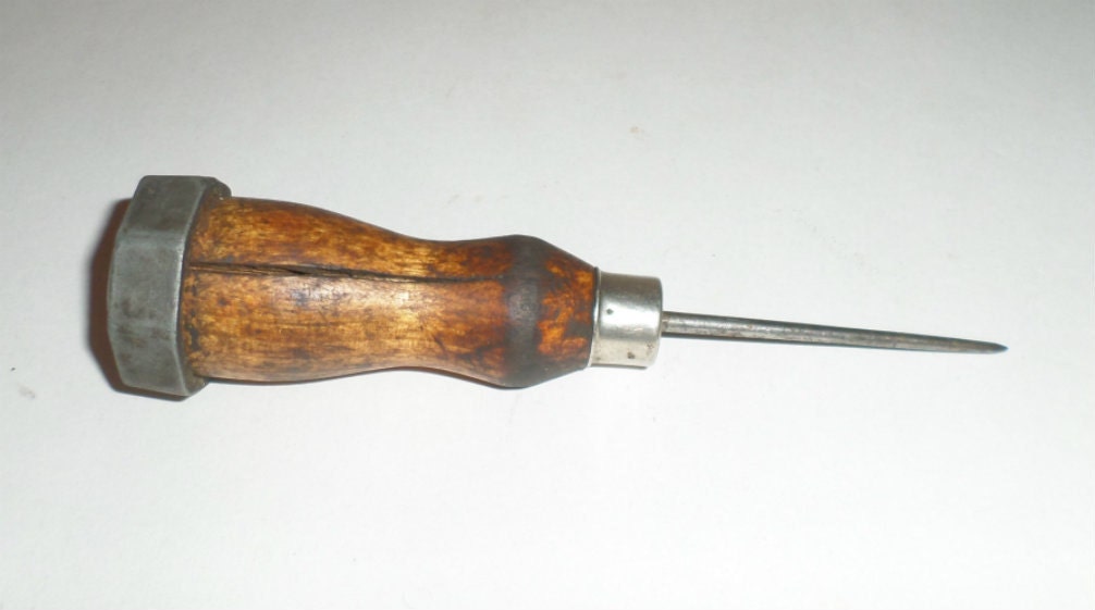 Vintage Ice Pick Wood and Metal Ice Pick Union NJ Ice Pick