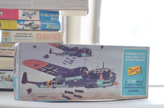 vintage plastic model airplane kits