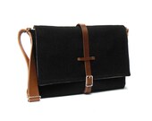 MacBook Air messenger bag - black