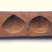 Japanese Kashigata - Vintage Cake Mold - Wood Mold - Wood Cake Mold - Vintage Japanese - Japanese Vintage - Sweets Mold Clam Chestnut