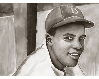 11 x 14 Drucken <b>Jackie Robinson</b> - il_340x270.695972070_pvu4