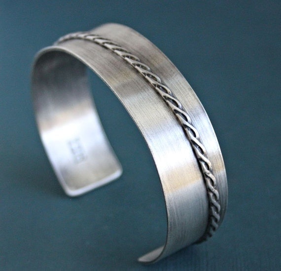 Mens Wide Cuff Bracelet Sterling Silver   Il 570xN.672016982 F8py 