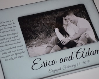 Engagement, Engagement Gift, Engagement Personalized Frame, Personalized Engagement Frame
