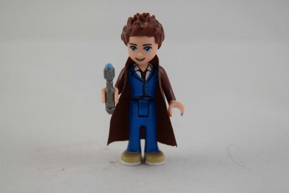 Custom LEGO Friends Doctor Who Tenth Doctor Minifigure