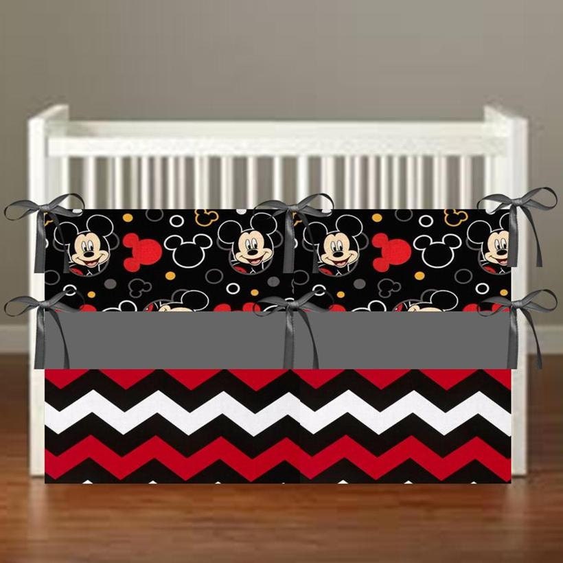 Mickey Mouse Theme Crib Bedding Nursery Decor 3 by ...
