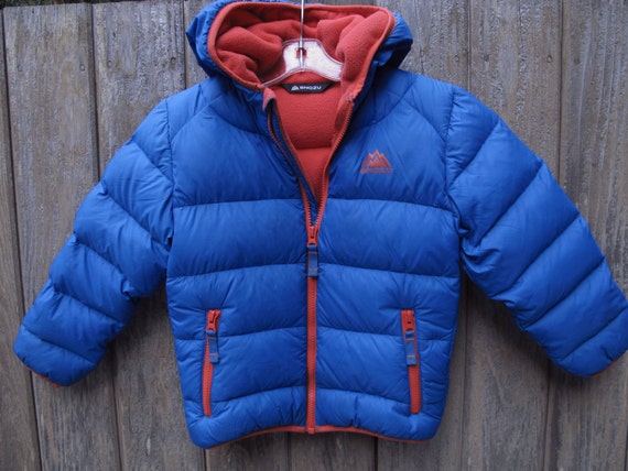 Child's Snozu Puffer Jacket Size 6 Fleece Lined Down Jacket Boy Girl ...