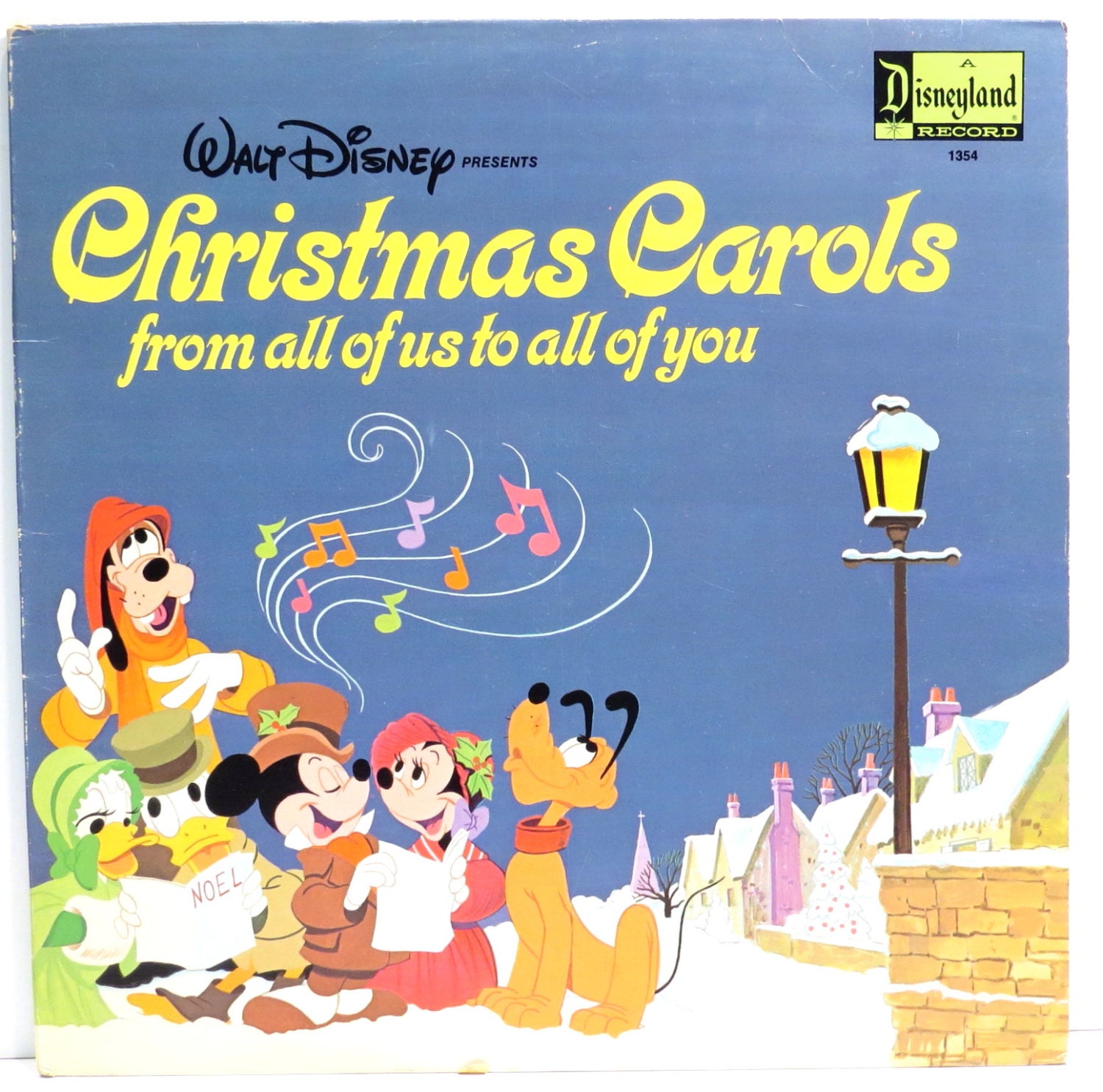 Mickey Mouse Christmas Carols Album Cover Purse Custom Made