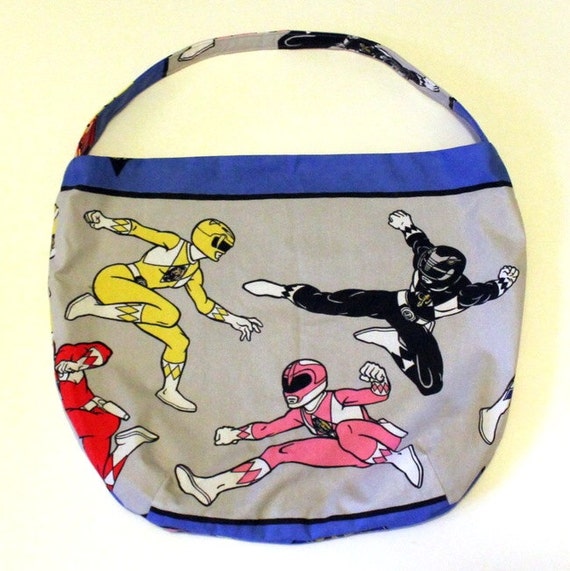 Items similar to Power Rangers Purse or Bag Mighty Morphin Power