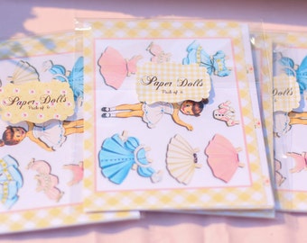 Vintage Paper Doll Party Gift Pack 1 Paper Doll Pack