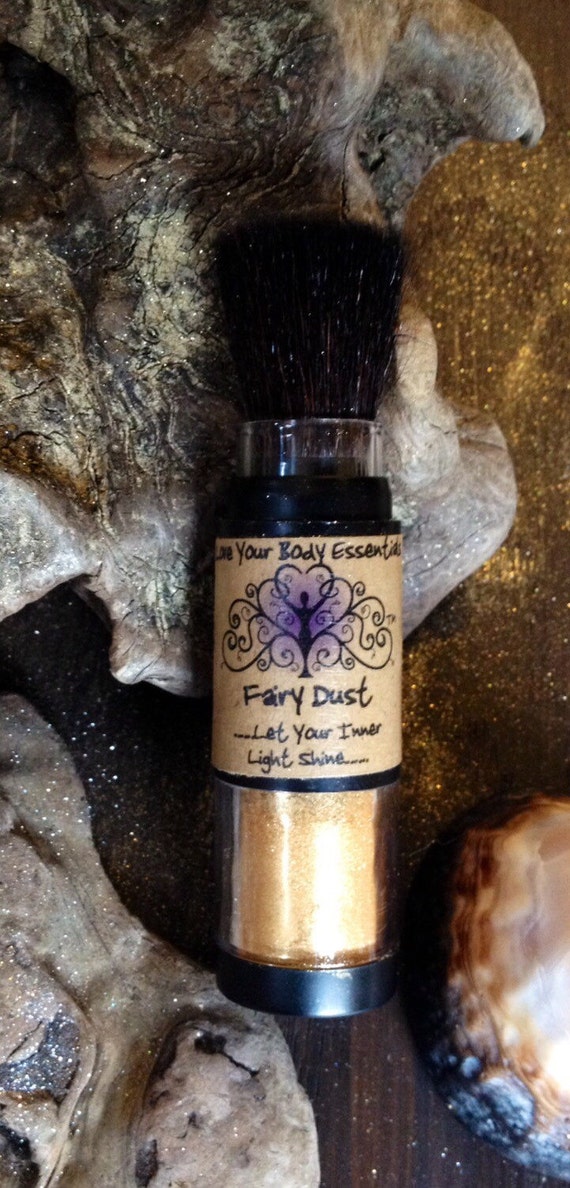 Gold fairy dust body make up gold eye by LoveYourBodyEssentls