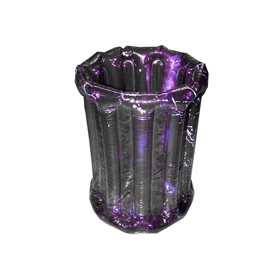 90's Vintage Inflatable Trash Can or Laundry Basket Blow