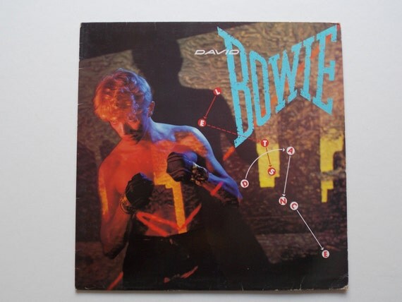 1983 David Bowie Lets Dance Lp Vinyl Record By Orbitofneptune 