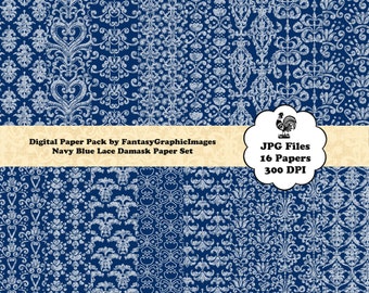 Printable lace paper | Etsy