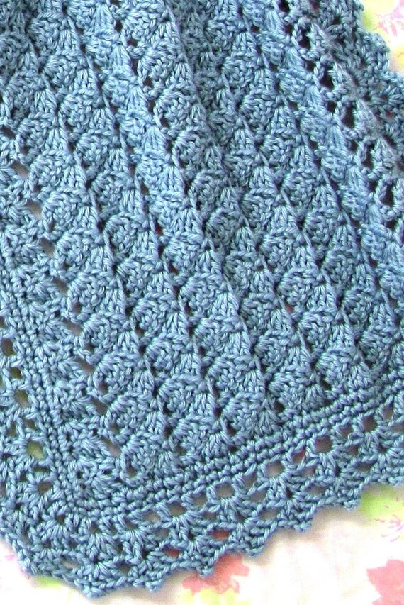 Prayer Shawl for Dori Easy Crochet Pattern