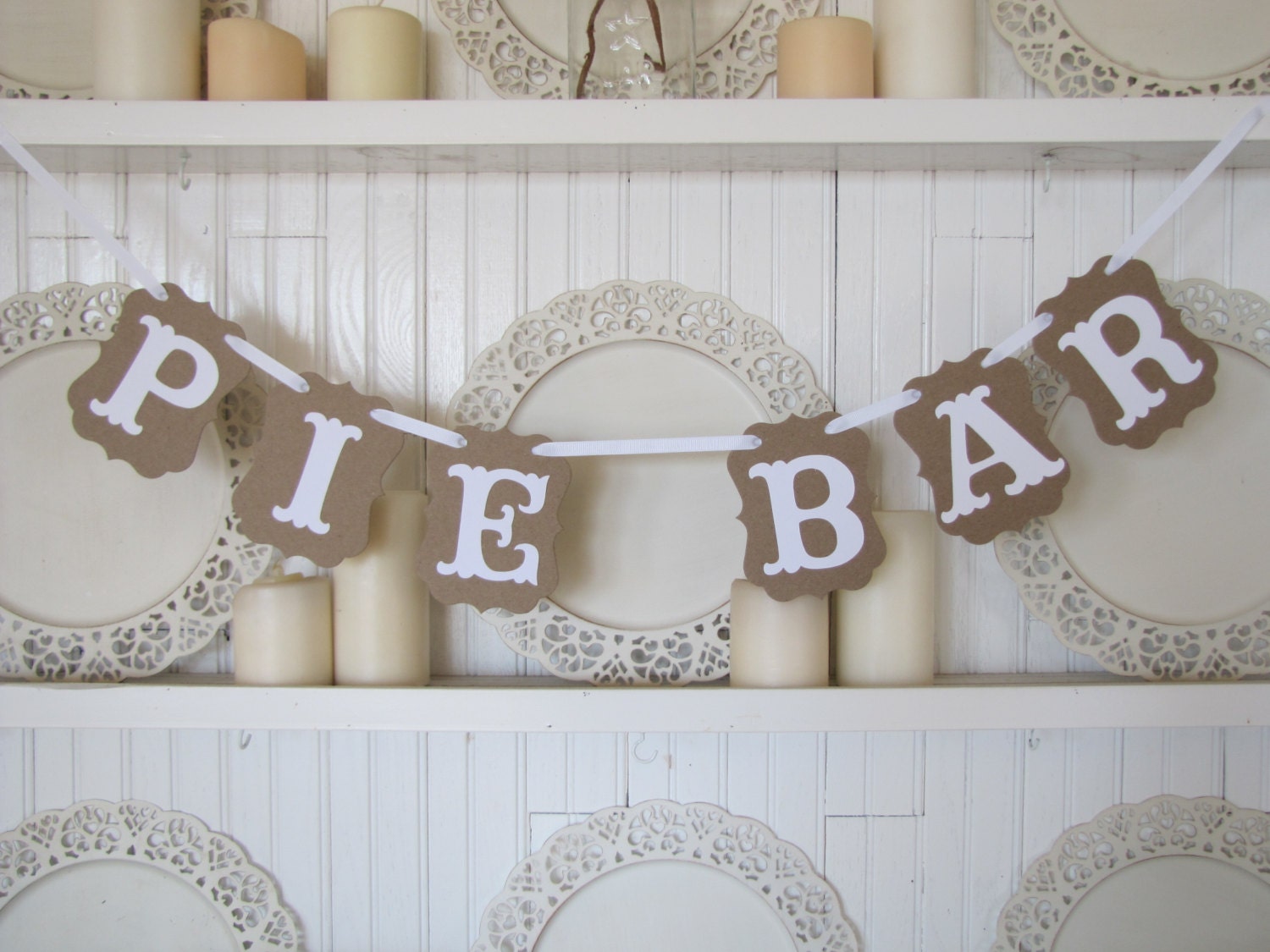 PIE BAR Banner Pie Bar Sign Wedding Sign Wedding
