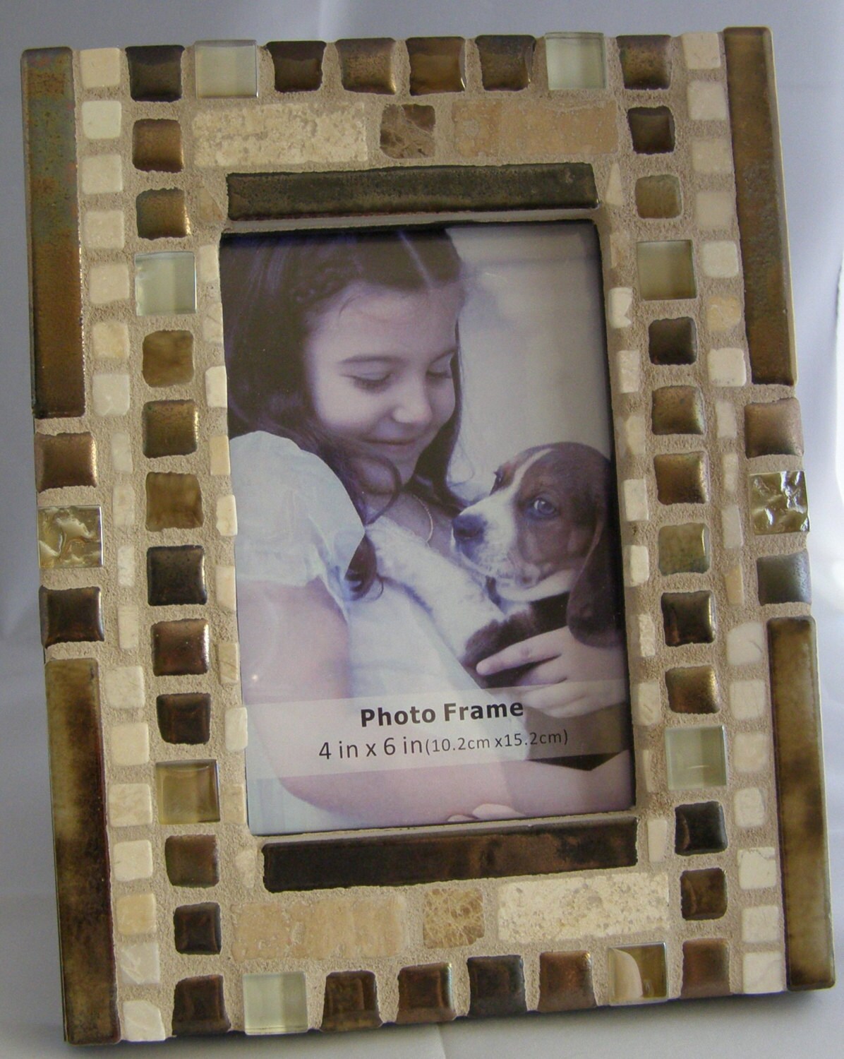 Copper Stone Frame 4 x 6 Frame Metallic Frame Unisex