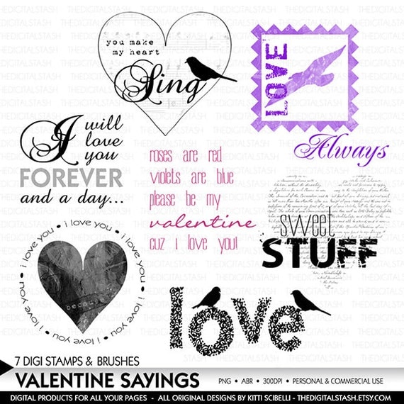 Beautiful 70 Valentine Card Words Of Love