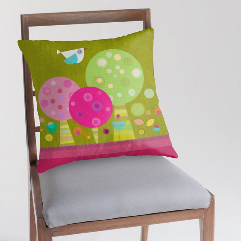 Kids pillow kids throw pillow nursery throw by Lespetitsbuttons