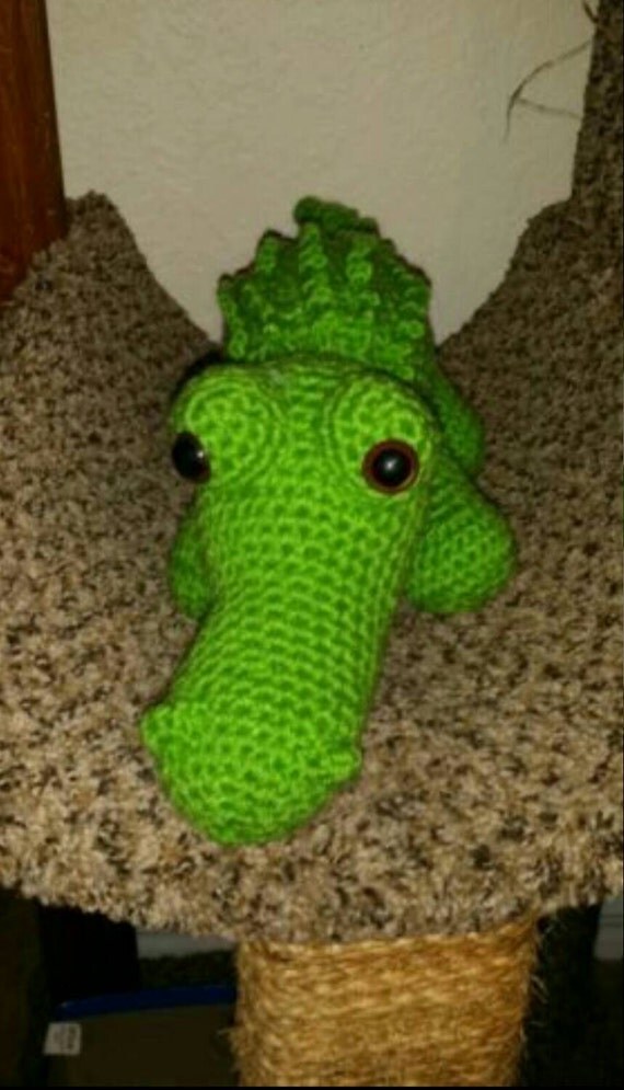 stuffed alligator