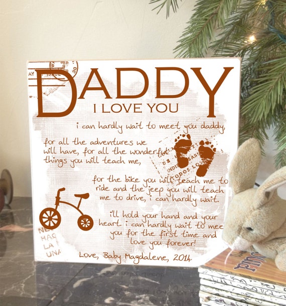 New Daddy Gifts : New Daddy | Gifts for new dads, Expectant father gifts ... - Blank walls suck, so bring some makes a wonderful birthday, father's day or new birth gift for your child's dad.