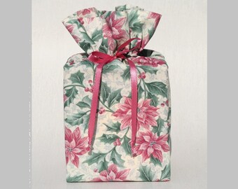 Christmas Tissue Box Cover Pink Poinsettia Kleenex Box Cover Christmas Bathroom Decoration Bathroom Accessories Kleenex Box Holder