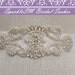 Wedding Sash, Bridal Belt, Satin Bridal Sash, Crystal Rhinestone Beaded Applique, Couture Bridal Sash, SparkleSM Bridal Sash - Marissa