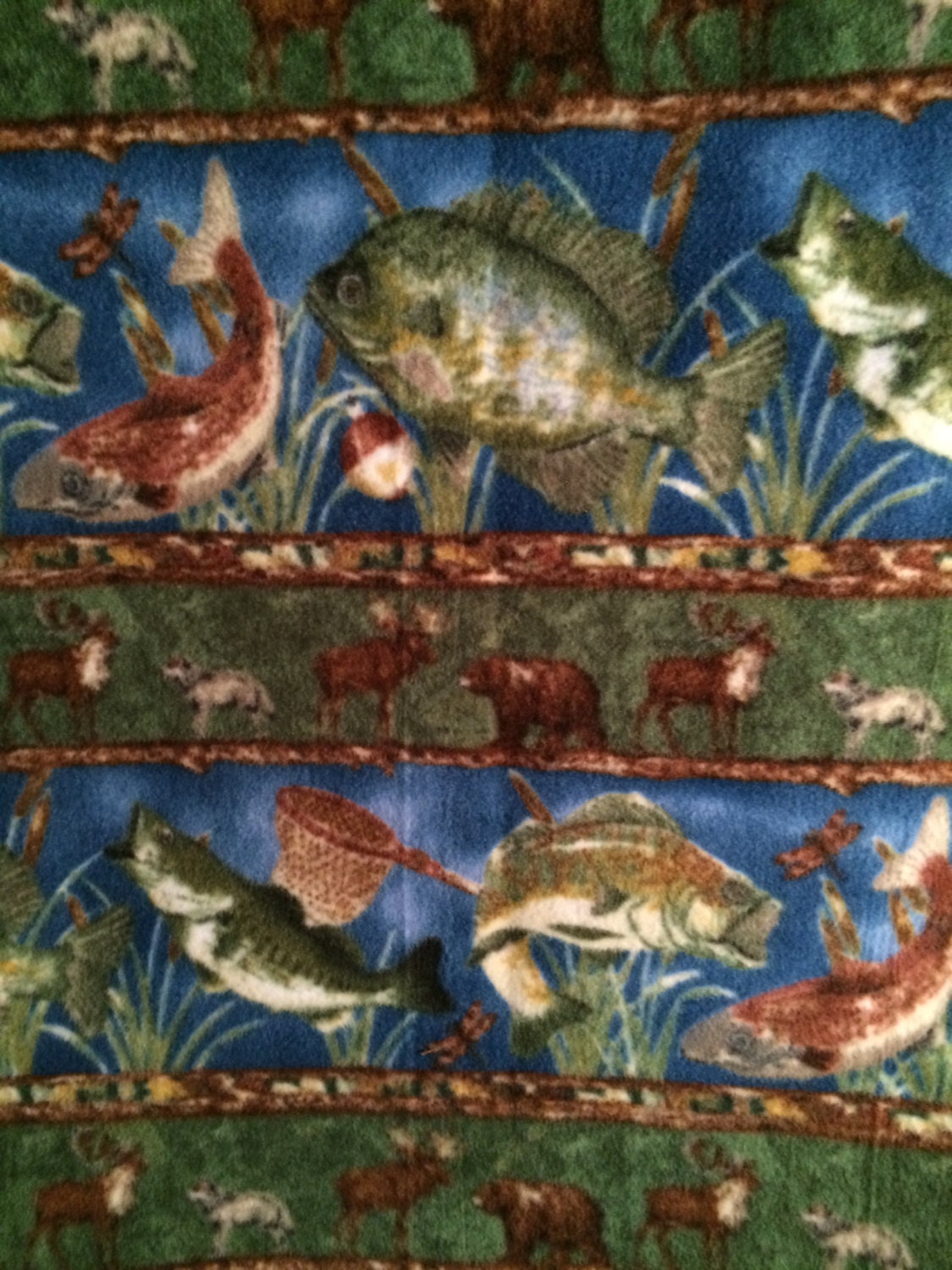 Fleece Fish Blanket