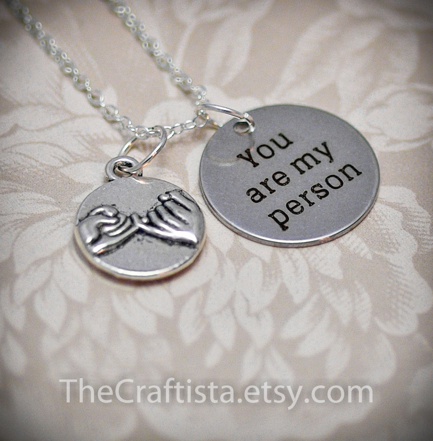 You Are My Person Friendship Necklace Boyfriend by