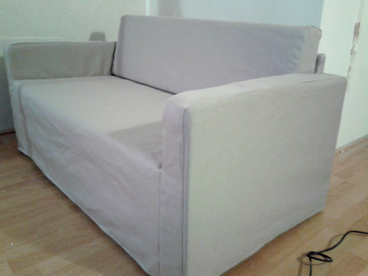 Slipcover for Solsta sofa-bed from IKEA strong by KustomCovers