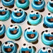 MONSTER  -  Fondant Cupcake Tops - 1 Dozen