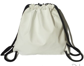 drawstring backpack purse
