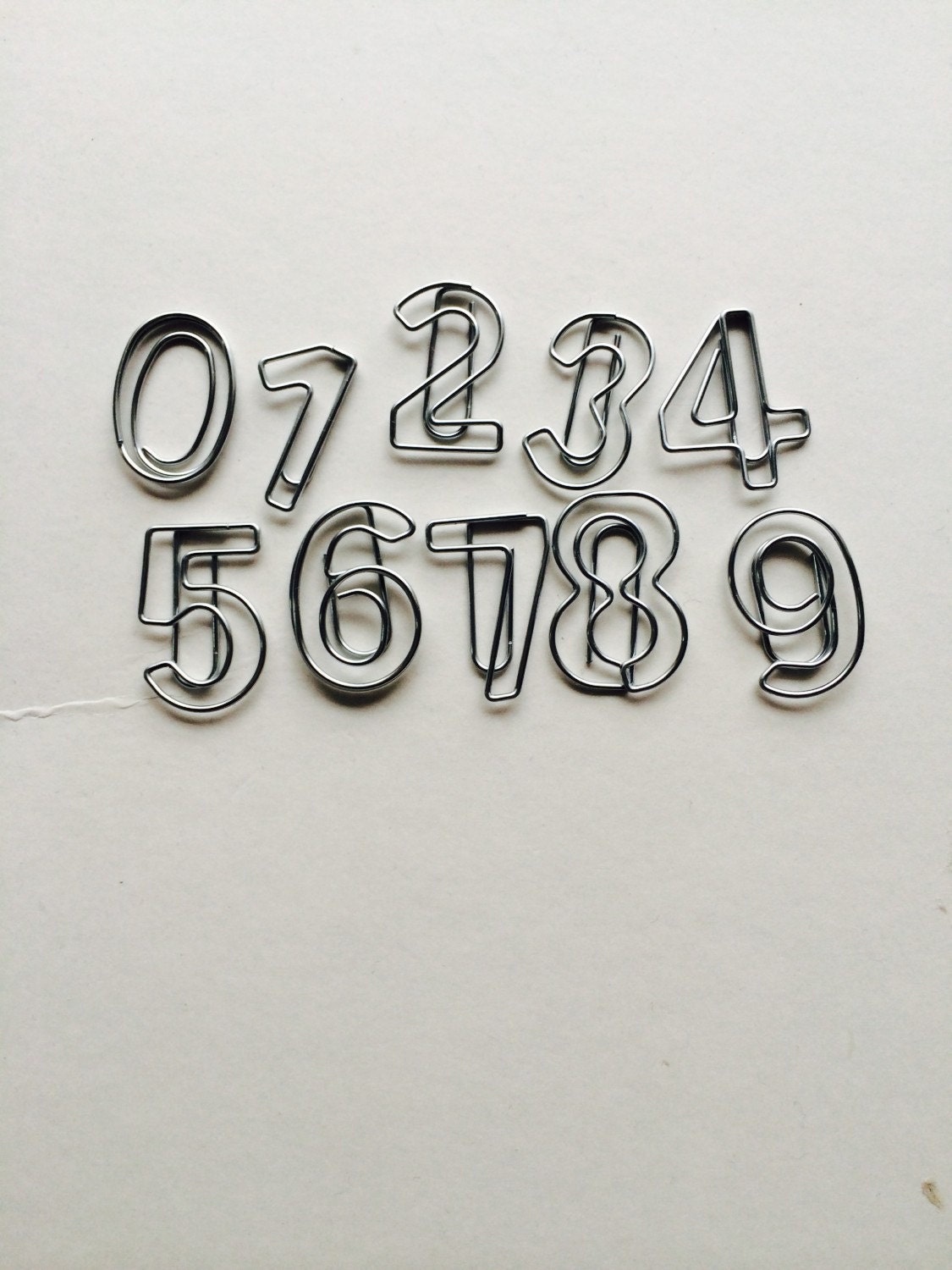 Number Paper Clips