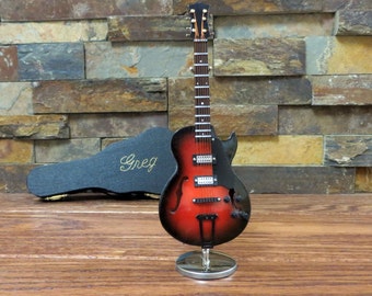 Personalized Miniature Gibson Guitar- Gift for Musician- instrument (CGB18BO)