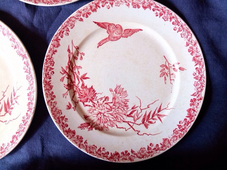 5-or-6-antique-french-plates-haute-juice