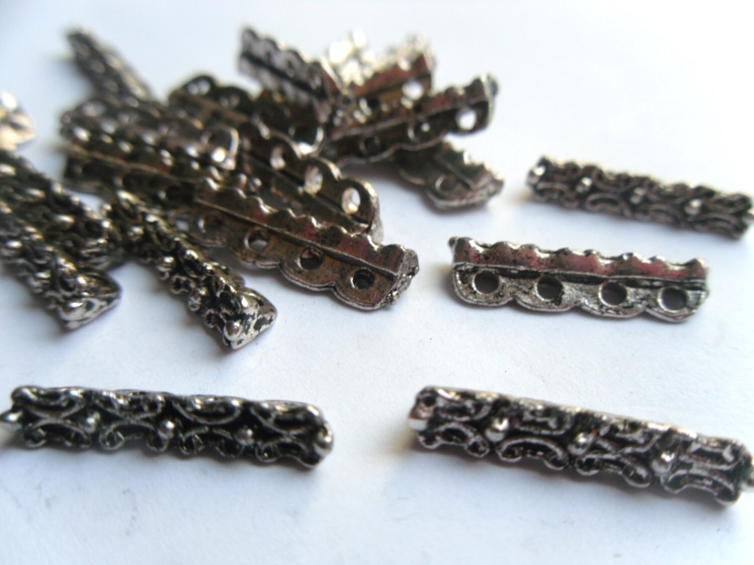 10 4 Strand Decorative Multi Strand Spacer Bars Connector 20mm