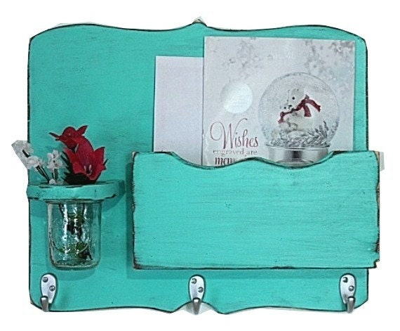 large mail organizer shabby chic floral vase mail holder large mail organizer shabby chic floral vase mail holder