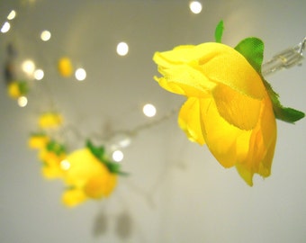 Flower Fairy Light - Yellow